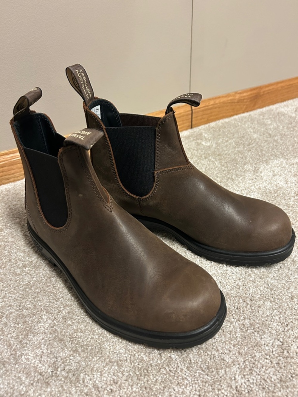 NEW Blundstone Chelsea #1609 Boot, Brown, AU 7/US Mens 8, Women 10/Euro 41 - Picture 2 of 8